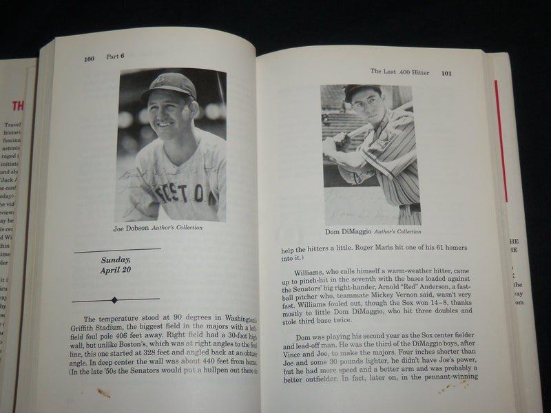 1992 THE LAST .400 HITTER - TED WILLIAMS BOOK BY JOHN HOLWAY - KD 7137