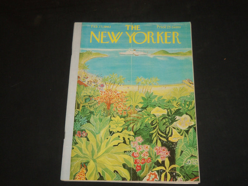 1962 FEBRUARY 17 THE NEW YORKER MAGAZINE - ILLUSTRATED COVER - NY 1102