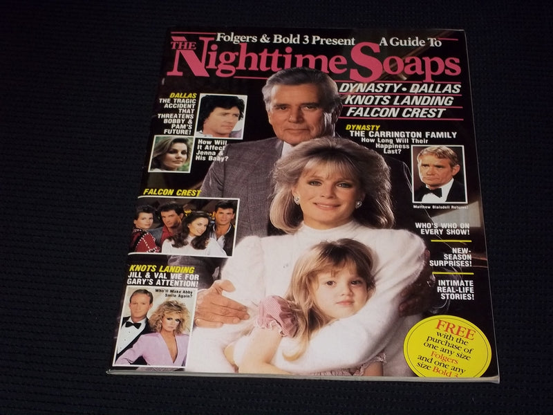 DAYTIME SOAPS MAGAZINE - FOLGERS & BOLD 3 PRESENT A GUIDE TO - E 13001
