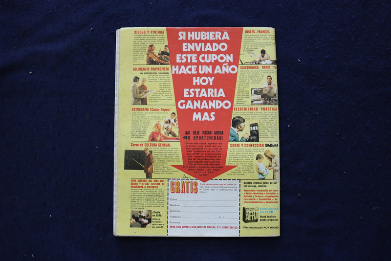 1975 MARCH 29 DIEZ MINUTOS MAGAZINE - LAURA BERNARD - SPANISH COVER - E 23730