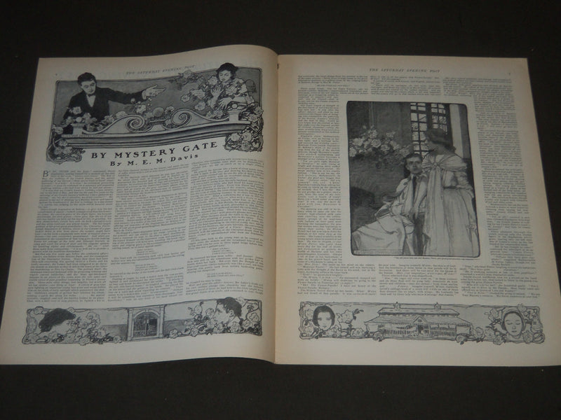1901 AUGUST 10 THE SATURDAY EVENING POST MAGAZINE - ILLUSTRATED COVER - SP 544