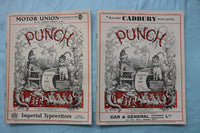 1943 PUNCH MAGAZINE - LOT OF 25 - O 3971