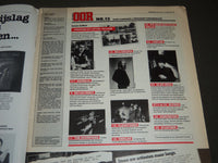1982 JUNE 30 MUZIEKKRANT OOR MAGAZINE - U2 COVER - DUTCH - J 2185