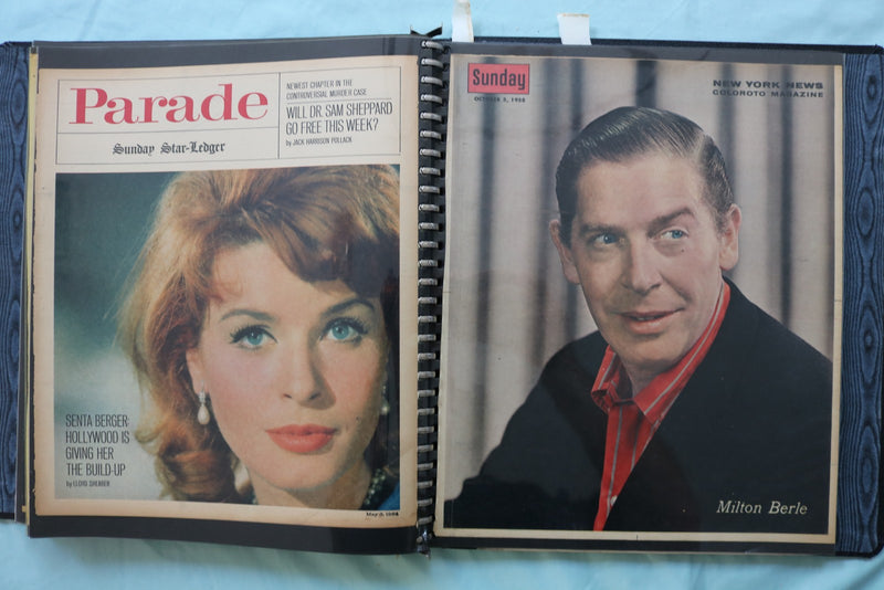 MOVIE STAR MAGAZINE PAGES SCRAPBOOK-WARREN BEATTY-CARROLL BAKER-FRED ASTAIRE-#46