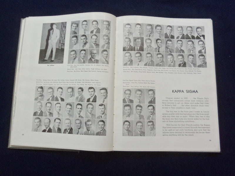 1955 MONTANAN MONTANA STATE UNIVERSITY YEARBOOK - BOZEMAN, MONTANA - YB 3097