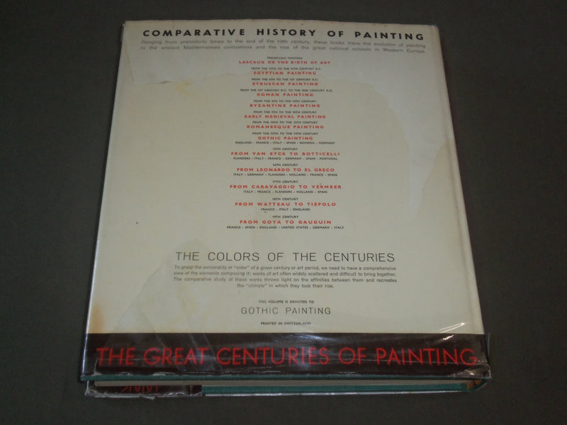 1954 GREAT CENTURIES OF PAINTING BOOK - GOTHIC PAINTING - GREAT PRINTS - I 1411