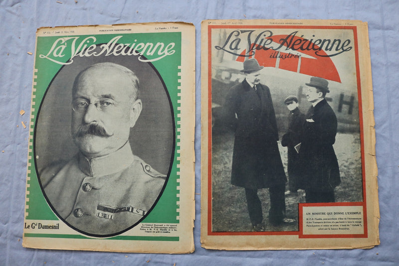 1920 LA VIE AERIENNE MAGAZINE - FRENCH - LOT OF 15 - O 3858