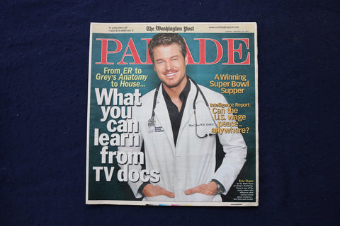 2007 JANUARY 28 PARADE MAGAZINE - ERIC DANE COVER - E 18390