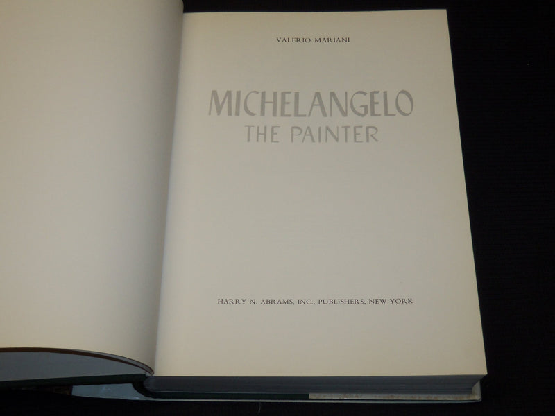 1967 THE COMPLETE WORK OF MICHELANGELO HARDBOOK - 1ST EDITION - I 1920