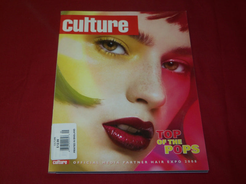 2008 CULTURE MAGAZINE VOLUME 10 NO. 4 - HAIR EXPO - TOP OF THE POPS - RC 835