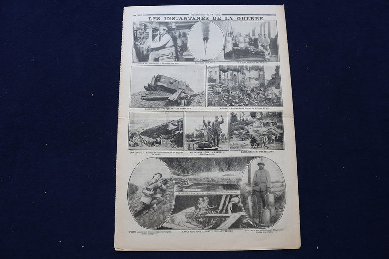 1917 OCT 14 LE PETIT JOURNAL SUPPLEMENT ILLUSTRE MAGAZINE - GEN. BLISS - NP 8821