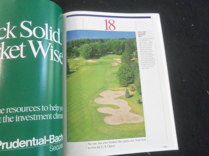 1989 JUNE 15-18 U.S. OPEN PROGRAM- OAK HILL COUNTRY CLUB-ROCHESTER, NY - B 4370H
