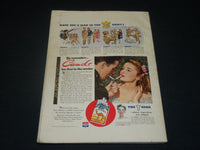 1943 APRIL ESQUIRE MAGAZINE - VARGA ILLUSTRATION - NICE COVER & ADS - ST 5721