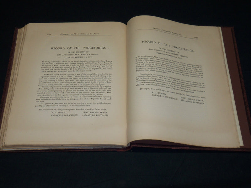 1900 ARGENTINE - CHILIAN BOUNDARY REPORT PART 4 CHAPTERS 27-30 - KD 3600G