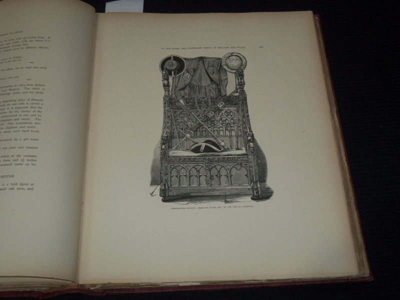 1895 THE CORPORATION PLATE AND INSIGNIA OF OFFICE VOLUME #2 - ENGLAND - Z 239