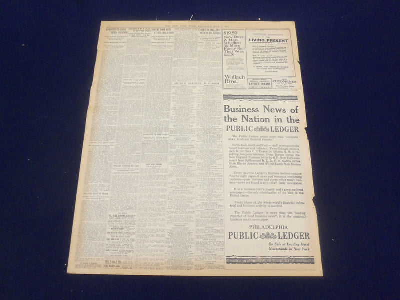 1917 JULY 7 NEW YORK TIMES - TWO U-BOAT ATTACKS - NT 9297