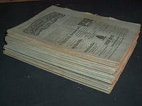 1876 APPLETON'S JOURNAL MAGAZINE -LOT OF 26 - NICE ADS & ILLUSTRATIONS - WR 634B