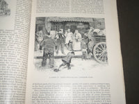 1893 HARPER'S MONTHLY MAGAZINE LOT OF 10 ISSUES - NICE ILLUSTRATIONS - WR 1421