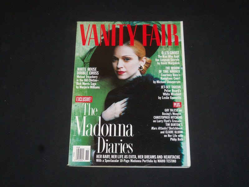1996 NOVEMBER VANITY FAIR MAGAZINE - MADONNA COVER - SP 5847