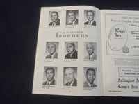 1962 OCT 30 FOOTBALL PROGRAM - OHIO STATE UNIV VS UNIV OF MINNESOTA - SP 9336U