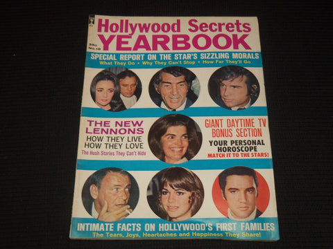 1969 NO. 18 HOLLYWOOD SECRETS YEARBOOK MAGAZINE - THE LENNONS - E 14340