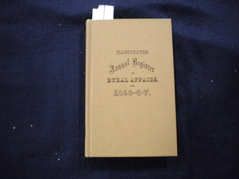 1979 ILLUSTRATED ANNUAL REGISGTER 1855-6-7 HARDCOVER BOOK - KD 8063