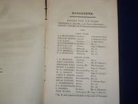 1824 GARDINER LYCEUM OFFICERS & STUDENTS CATALOGUE -BENJAMIN HALE ADDRESS-J 4786