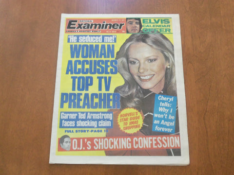 1977 DECEMBER 20 NATIONAL EXAMINER NEWSPAPER - ELVIS CALENDAR OFFER - NP 4721