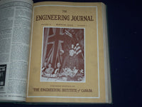 1942 THE ENGINEERING JOURNAL BOUND VOLUME NO. 25 - NICE ADS + COVERS - KD 1405
