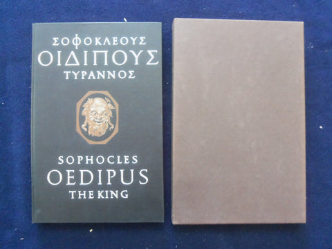 1944 SOPHOCLES OEDIPUS HARDCOVER BOOK - HERITAGE PRESS - SLIPCASE - KD 9345