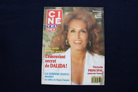 1987 OCTOBER 22 CINE TELE REVUE MAGAZINE - E 12017