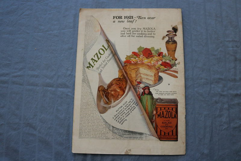 1921 JANUARY THE MODERN PRISCILLA MAGAZINE -ILLUSTRATIONS/STORIES/ADS - SP 4782R