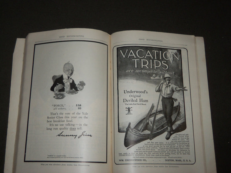 1904 MAY GOOD HOUSEKEEPING MAGAZINE - NICE ILLUSTRATIONS & ADS - J 3325