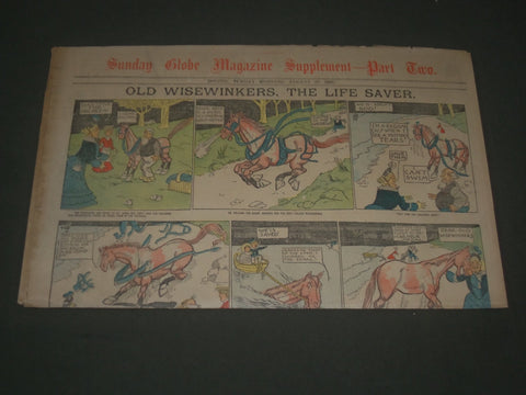 1905 AUGUST 27 SUNDAY BOSTON GLOBE SUPPLEMENT PART 2 - COLOR COMICS - NP 2772