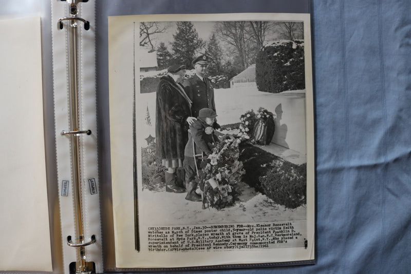 ELEANOR ROOSEVELT ORIGINAL PHOTOS ALBUM - 13 PHOTOS - #2