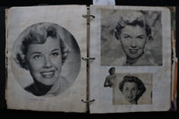 1950'S MOVIE STARS SCRAPBOOK - DORIS DAY - ESTHER WILLIAMS - E 24899