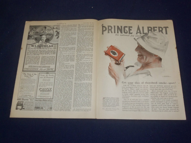 1918 SEPTEMBER 14 COLLIER'S MAGAZINE - STORY BY BOOTH TARKINGTON - ST 6743