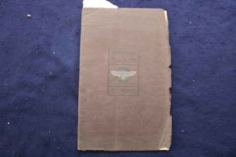 1910 MATTERS ON SILK SOFTCOVER BOOK - H.F. HOFER - K 1348