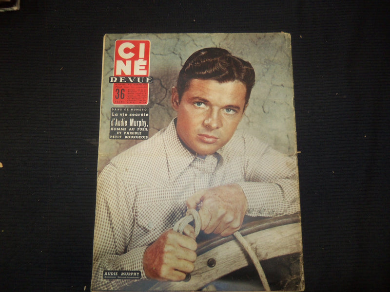 1956 MARCH 23 CINE REVUE FRENCH MAGAZINE - AVA GARDNER COVER - E 24753