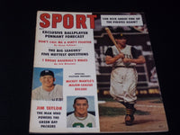1961 MAY SPORT MAGAZINE - DICK GROAT COVER - E 205