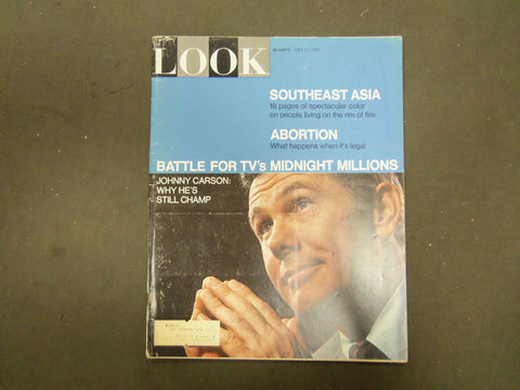 1967 JULY 11 LOOK MAGAZINE - JOHNNY CARSON - ST 2919
