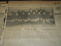 1906 NOVEMBER 24 THE BOSTON HERALD - HARVARD - YALE RUPTURE IMMINENT - BH 127
