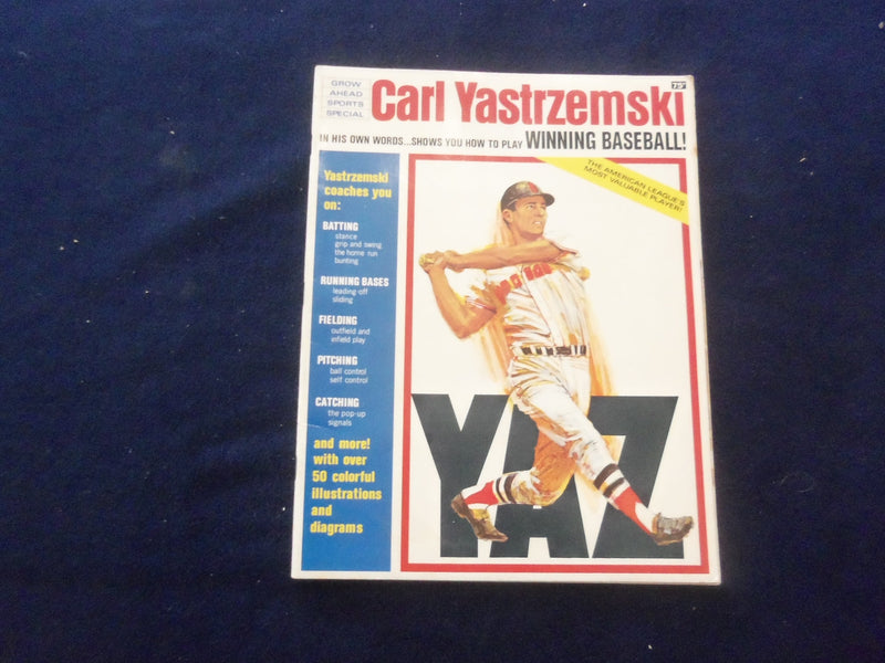 1968 CARL YASTRZEMSKI SHOWS YOU HOW TO PLAY WINNING BASEBALL MAGAZINE - SP 6118S