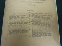 1879 THE ATLANTIC MONTHLY MAGAZINE LOT 7 ISSUES - STORIES & ARTICLES - WR 423