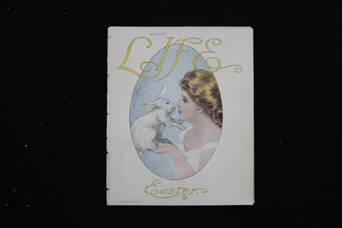 1904 APRIL 7 LIFE MAGAZINE - EASTER COVER - E 10654