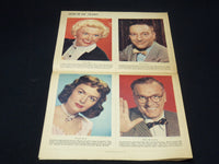 1954 APRIL 4 COLORAMA SECTION - JUNE LOCKHART - REED - DAY - NP 8984