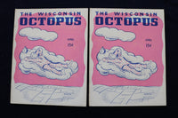1940 THE WISCONSIN OCTOPUS MAGAZINE - UNIVERSITY OF WISCONSIN -LOT OF 6 - O 3398