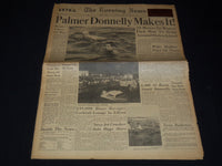 1961 AUGUST 28 EVENING NEWS NEWSPAPER - PALMER DONNELLY MAKES IT - NP 2151U