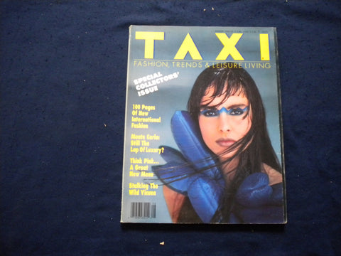 1986 AUGUST TAXI MAGAZINE - SPECIAL COLLECTORS' ISSUE - B 2875K