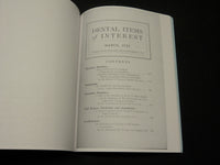 1908-1934 DENTAL REVIEW & ITEMS OF INTEREST BOUND VOLUME LOT OF 2 - WR 464B